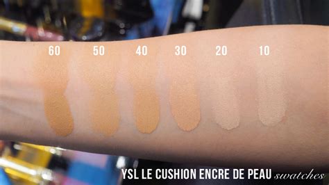 ysl le teint encre de peau fusion ink foundation b40|YSL cushion encre.